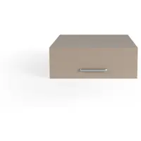 Wasophoogte Opbergkast - Bovenkast zijkast - Module H - 700(D)*600(B)*240(H) mm - Taupe