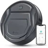 Lefant CYRO - Robotstofzuiger - Robot Stofzuiger - Robotstofzuigers - Automatisch opladen - via Wi-fi/app/Alexa - 120min looptijd - Zwart