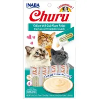 Inaba Ciao Kattensnack Churu Kip - Krab 60 Gr