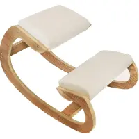 DNA Kniestoel - Douchekruk - Ergonomische Bureaustoel - Beige - 85cm x 55cm x 55cm