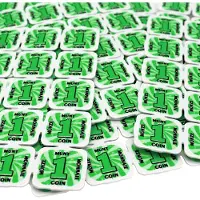 Combicraft breekmunten festivalmunten groen - 1000 breekmunten