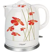 Maestro Feel MR-066-RED FLOWERS waterkoker 1,5 l 1200 W Rood, Wit