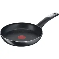 Tefal Koekenpan Hard Titanium Essential Titanium anti-aanbakcoating, thermo-signaal, gas+elektrisch+glaskeramiek (1-delig)