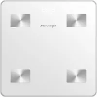 Concept VO4000 weegschaal Rechthoek Zilver Elektronische weegschaal