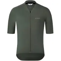 Straede - Aerlig Jersey - Fietsshirt XXL, grijs/olijfgroen
