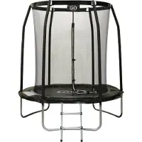 Axi Houston Trampoline Ø 180 cm met ladder – Onground – Zwart