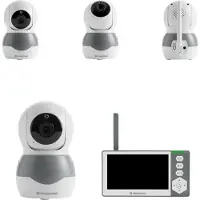 Kikkaboo Ady 4.3´ Video Baby Monitor Transparant One Size / EU Plug 220V Kinderen