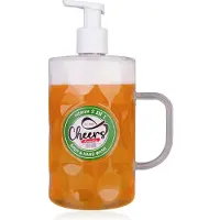 Itenga 2in1 Body & Hand wash CHEERS in pompdispenser (bierpul look) met pomp