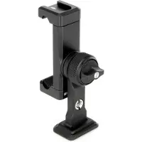 3 Legged Thing Phil Universal Adjustable Multi-Functional Arca 3/8" & 1/4" Phone Clamp Black