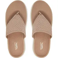 SKECHERS Teenslipper 'Go Walk Arch Fit 2.0 Sandal - Carrie' beige