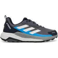 Adidas Lage schoen 'Anylander' azuur / antraciet / zwart / wit