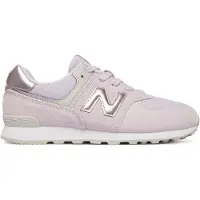 New Balance Kids Trainers 574 Lace lila (35.5), Plat, Veters, Casual, kinderkleding G574V1_KL