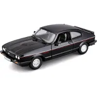 Bburago Ford Capri 1982 Modelauto 1:24 Metaal Zwart