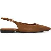 Vagabond SHOEMAKERS Ballerina met riempjes 'DELIA' ombergrijs