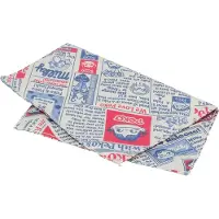 Trixie Kattenspeeltje - Krant Met Catnip Blauw/Wit - Ritselend Polyester 25x18 cm