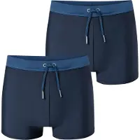 Schiesser Zwembroek ' Ocean Swim ' nachtblauw