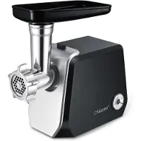 Maestro MR850 Vleesmolen, roestvrij staal, Mincer, Zwart