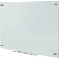 Logilink glas-magneetbord, (B)900 x (H)600 mm, wit