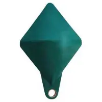 PLASTIMO Bi-conical Marking Buoy Groen 80 cm
