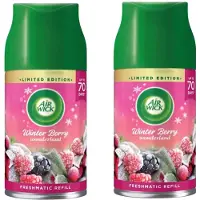 Airwick Freshmatic Winter Berry Wonderland Duoverpakking 2 x 250 ml
