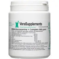 VeraSupplements MSM-Glucosamine+ Complex Poeder 500 gram