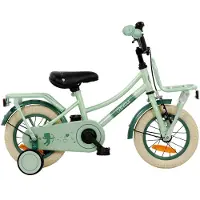 2Cycle Cupido kinderfiets 12 inch (2 tot 4 jaar) voor meisjes mintgroen
