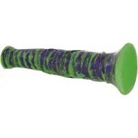 Mira Fantasy Dragon Dildo - Animal Dildo - Dildo XXL Extreme - Grote Dildo's XXL - Dildo Anaal Groot - Paars/Groen - 44cm x 30cm x 8cm