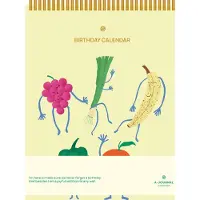 A-Journal - Verjaardagskalender - Spiraalgebonden - Fruity