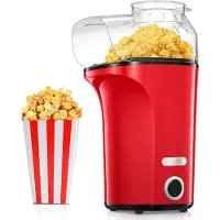 Mira Popcornmachine - Popcornmachine - Popcornmachine Princess - Rood - ‎23cm x 21cm x 13cm