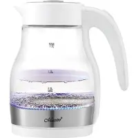 Maestro Elektrische waterkoker - - MR061 - 1,7 L - 2200 W - Transparant/Wit