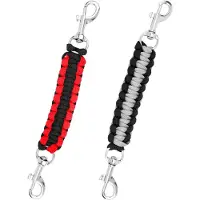 LONGZIMING -Set van 2 Beveiligingsclips voor Hondenhalsbanden - 360° Draaibare Riemverlenging met Dubbele Clip voor Harnas