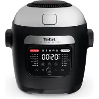 Tefal My741c Multicook Actifry Zelfroerende Multicooker En Air Fryer Zwart