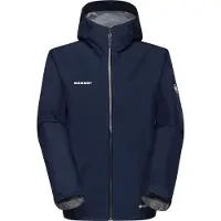 Mammut - Crater Light Hardshell Hooded Jacket - Regenjas L, blauw