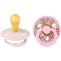 BIBS - x Liberty Pacifier Colour 2 Pack - Petal Mix - Size 1