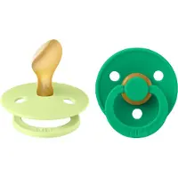 BIBS Colour Fopspenen - Maat 2 - Anatomisch - 2-pack - Matcha/Ca - - 6-18 mnd - Fopspenen