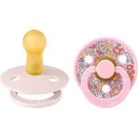 BIBS - x Liberty Pacifier Colour 2 Pack - Oscar Meadow / Petal Mix - Size 2
