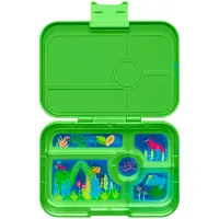 Yumbox Broodtrommel m. 5 vakjes - Bento Tapas - 993 ml - Jurassi - - OneSize - Broodtrommels