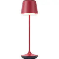 QAZQA Tafellamp rood incl. LED IP65 oplaadbaar met laadstation - Treble