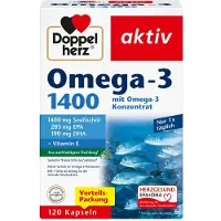 Doppelherz Omega-3 1400, 120 capsules