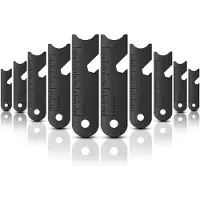 Mira Brandblusset - Firesteel - Vuurmaker - Zwart - 9cm x 7cm x 1cm