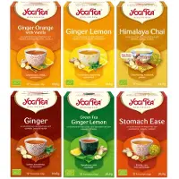 Yogi tea Hot Ginger Selection - 6 pakjes x17 theezakjes