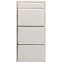 Kare design Schoenenkast Caruso creme 3+1 laden
