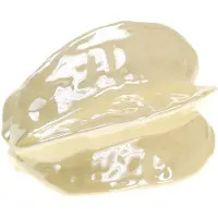 Viana Decoratieve keramische carambola-vruchtsculptuur van 14 cm in de vorm