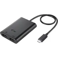 I-Tec HDMI USB-C dubbele video-adapter 4K/60Hz (enkel 8K/30Hz)