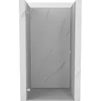 Mexen Lunar-B linksdraaide douchedeur 45 , transparant, chroom - 832-045-000-01-00-L