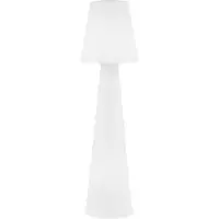 Newgarden Lola vloerlamp hoogte 165 cm daglicht, wit / opaal, Kunststof, Modern