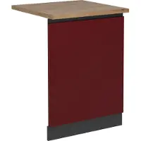 Vicco R-Line Vaatwasserfrontpaneel – 60 cm, WB Eik Rood