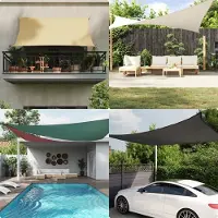 Prolenta Maison Exclusive - Zonnezeil, Oxford-stof, vierkant, 2x2 meter, geel