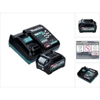 Makita Power Source Kit 40 V max. met BL 4025 accu 2,5 Ah XGT ( 191B36-3 ) + DC 40 RA snellader XGT LXT ( 191E07-8 )
