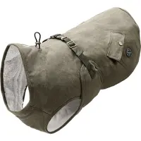 DOG SPORT - Dog Coat Uppsala Trend - Hondenjas Rücken 50 cm - Hals 34-60 cm / Bauch 60-92 cm, khaki